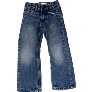 Levis Strauss Jeans 514 Slim Straight Blue Boys Size 5 Regular Boys or Girls